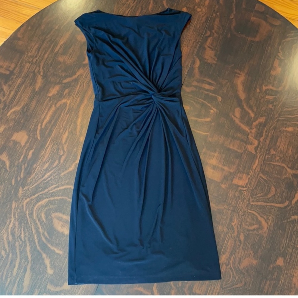 LAUREN Ralph Lauren Dress, Size 4, LBD Day-to-Evening Cap-Sleeve Stretch Travel